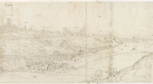Panoramic View of Segovia from the East